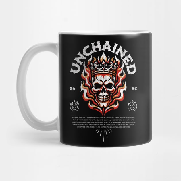 Fire Skull - Unchained by Designed By Marty